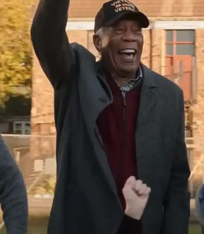 A Good Person Morgan Freeman Grey Blazer