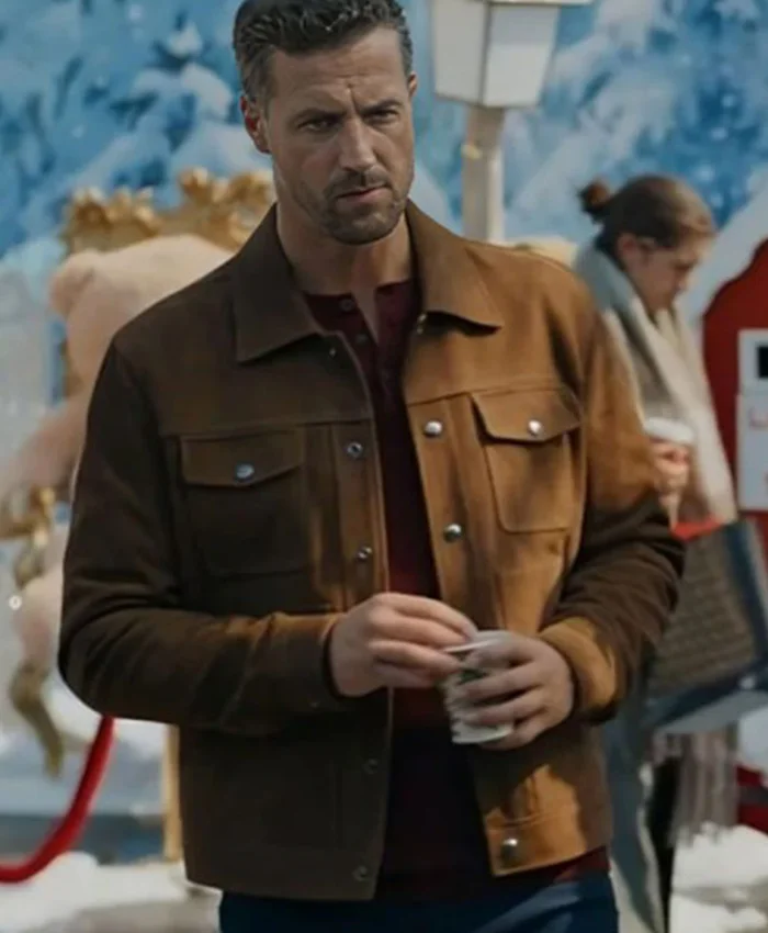 A Novel Noel Brendan Penny Brown Suede Jacket