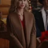 A Royal Montana Christmas 2025 Fiona Gubelmann Brown Fringe Coat