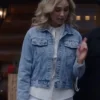 A Royal Montana Christmas 2025 Fiona Gubelmann Fringe Blue Denim Jacket