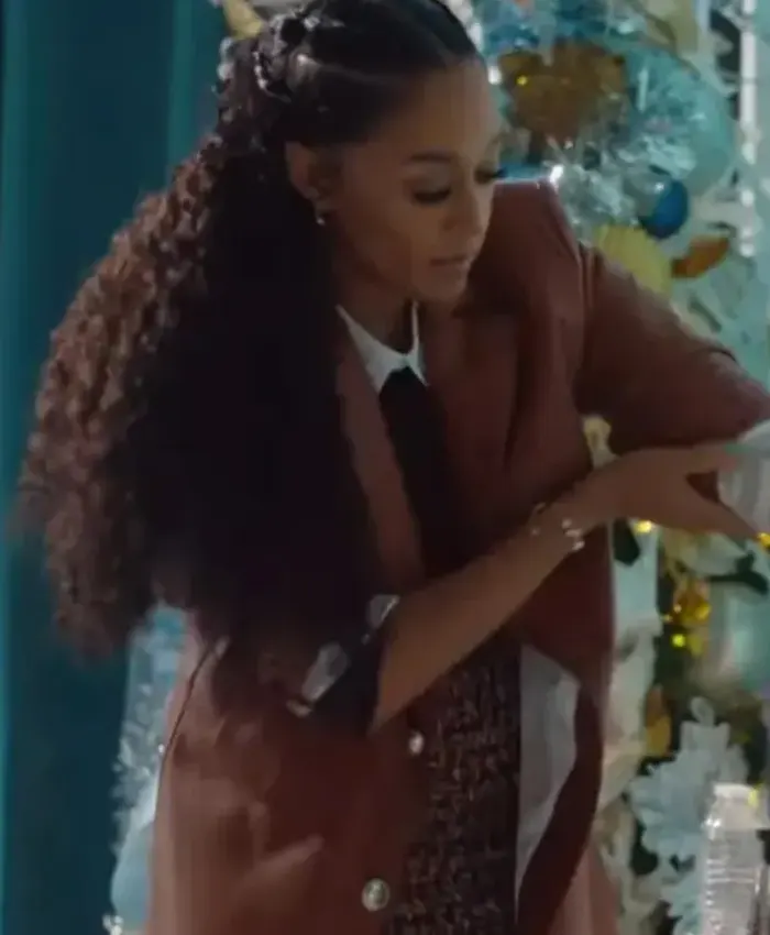 A Very Merry Beauty Salon Mowry Coat
