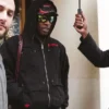 AAP Rocky Black Hooded Jacket Sale