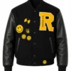 A$AP Rocky Letterman Black Jacket