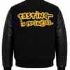 A$AP Rocky Letterman Black Varsity Jacket
