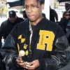 A$AP Rocky Letterman Varsity Jacket