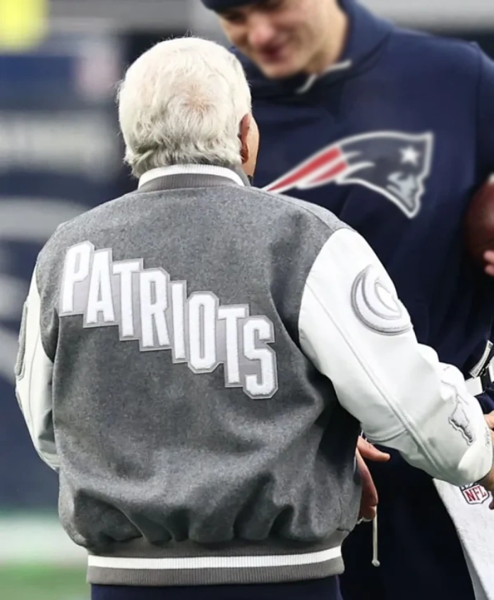 AFC Divisional Playoff Patriots Robert Kraft Jacket