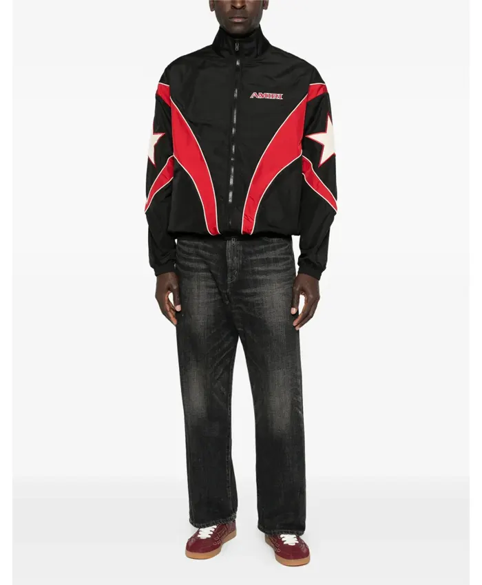 AMIRI Sport Windbreaker Jacket Black