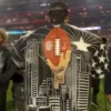 ASAP Rocky Rihanna Handprint Super Bowl Jacket