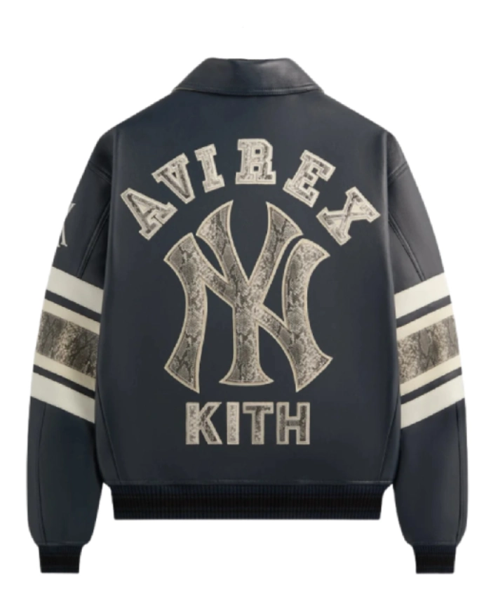 AVIREX for the New York Yankees Leather Jacket - Image 4