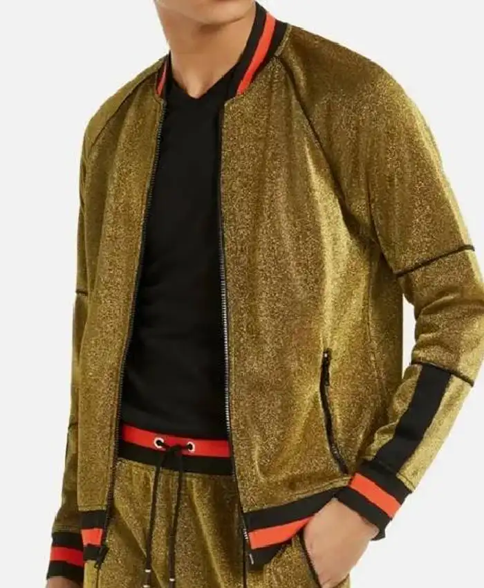Abbott Elementary S 04 Rib Knit Track Jacket
