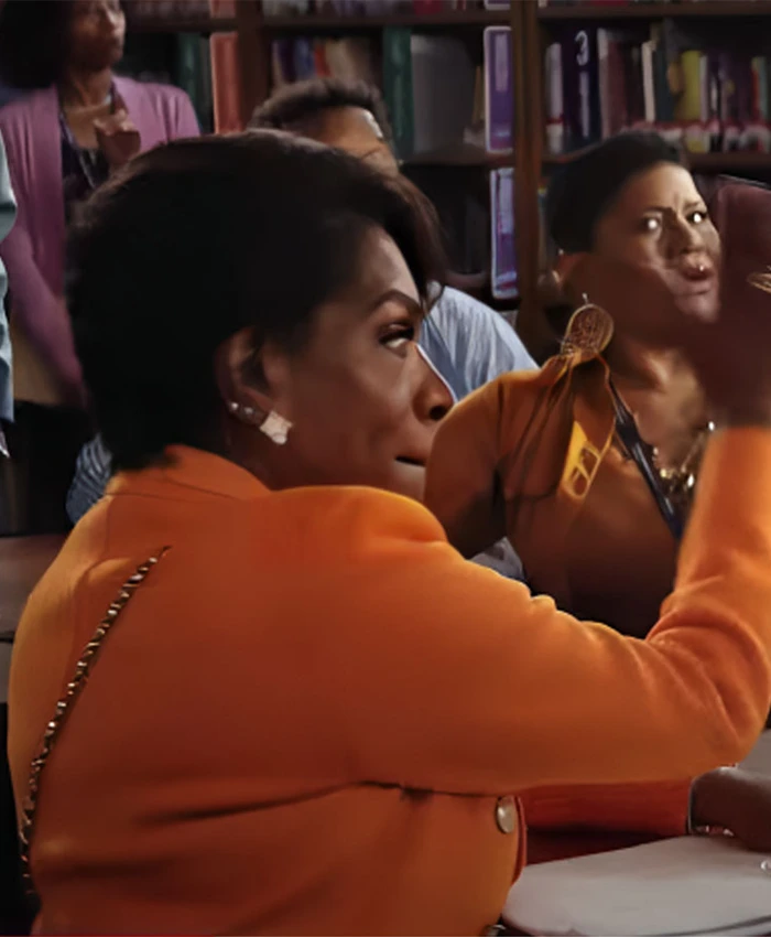 Abbott Elementary S04 Barbara Howard Orange Blazer
