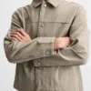 Abbott Elementary S4 Matthew Law Beige Jacket