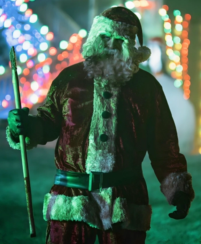 Abraham Benrubi Christmas Bloody Christmas Santa Costume Jacket