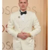 Academy Award Oscar 2026 Aron Piper Red Carpet Double Breasted White Blazer