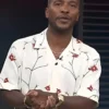 Access Hollywood 2025 Scott Evans Floral White Shirt
