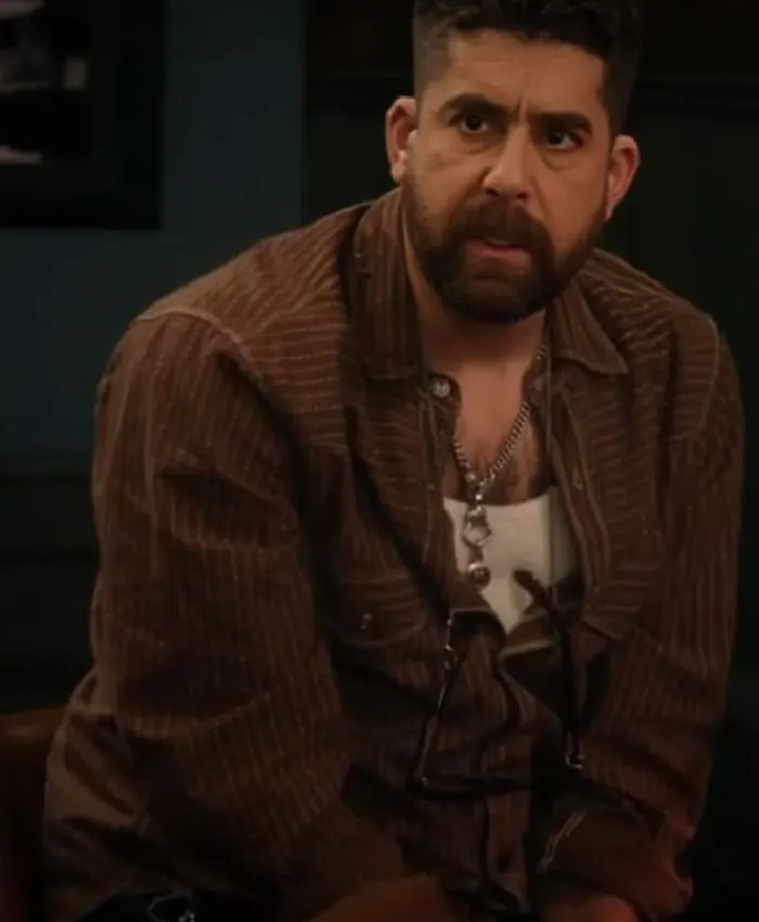 Adam Goldberg The Equalizer S05 Brown Shirt