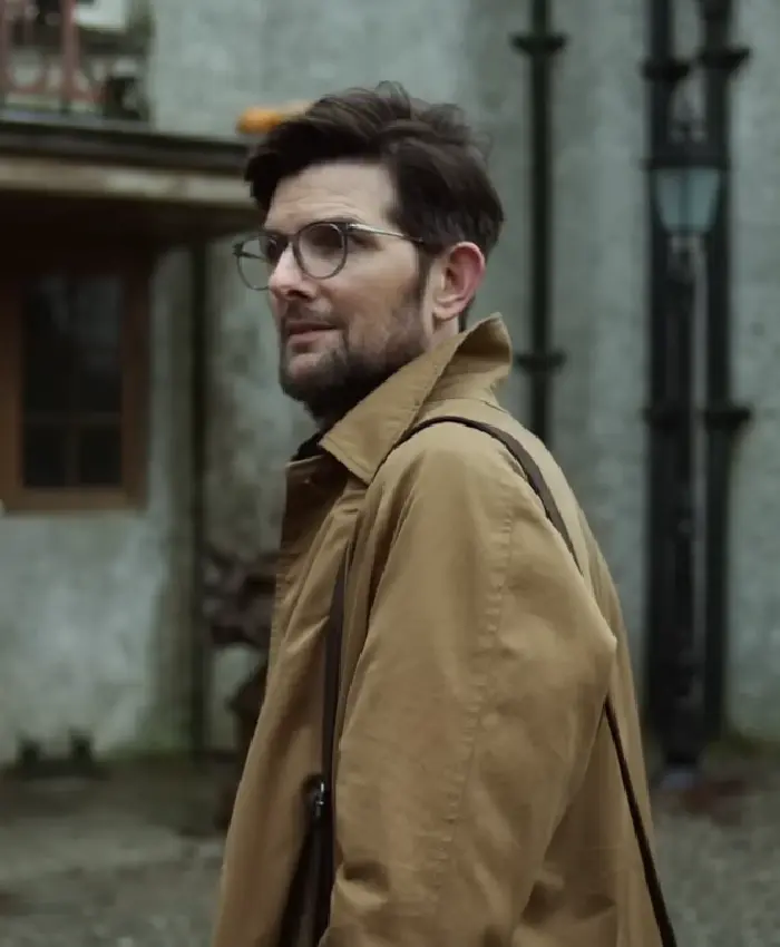 Adam Scott Hokum 2026 Brown Coat - Image 2