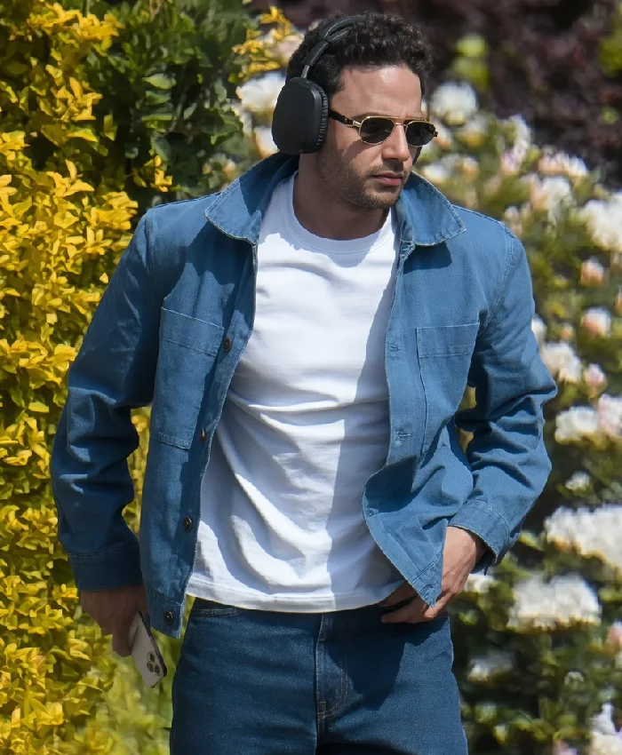 Adam Thomas A Celebrity Final Blue Jacket