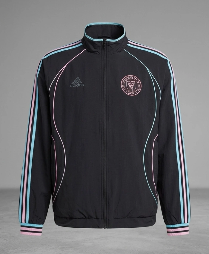 Adidas 2026 Audi Revolut F1 Team Inter Miami Full Zip Black Track Jacket
