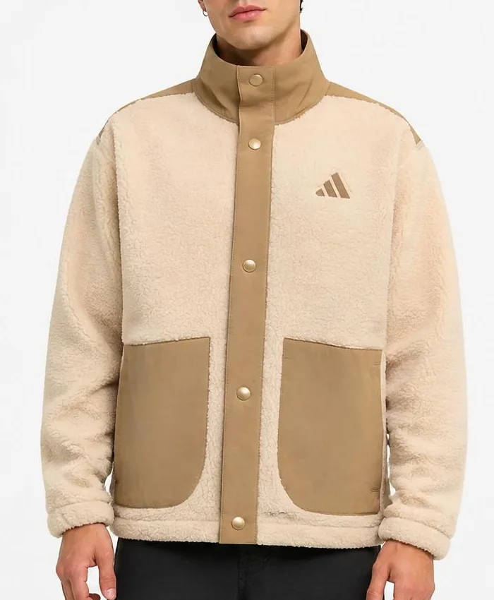 Adidas 2026 Sherpa Brown Jacket - LJB