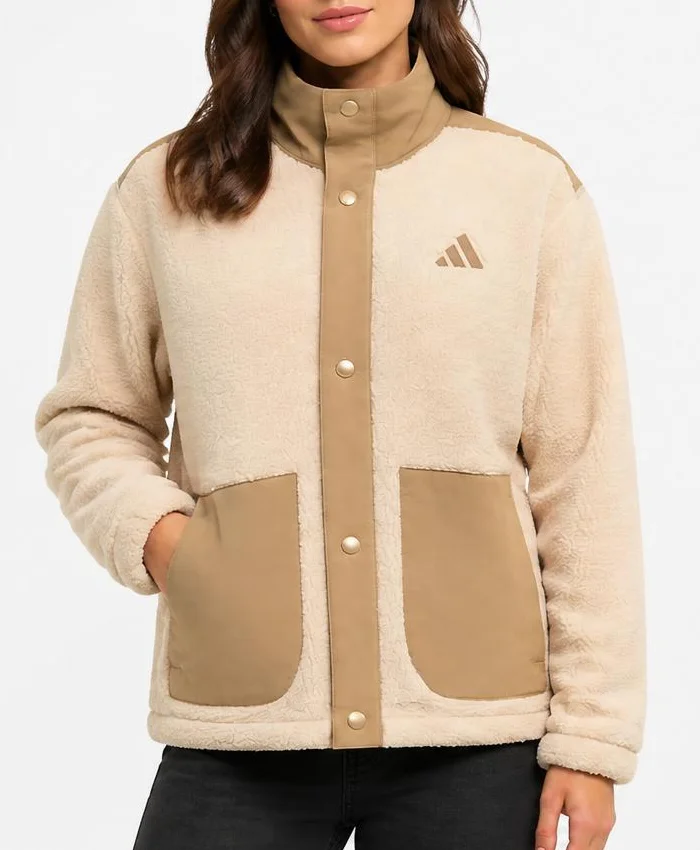 Adidas 2026 Sherpa Jacket Womens