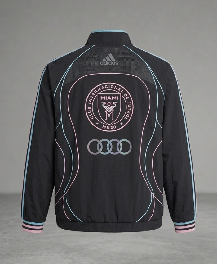 Adidas Audi Revolut F1 Inter Miami Track Jacket In Black