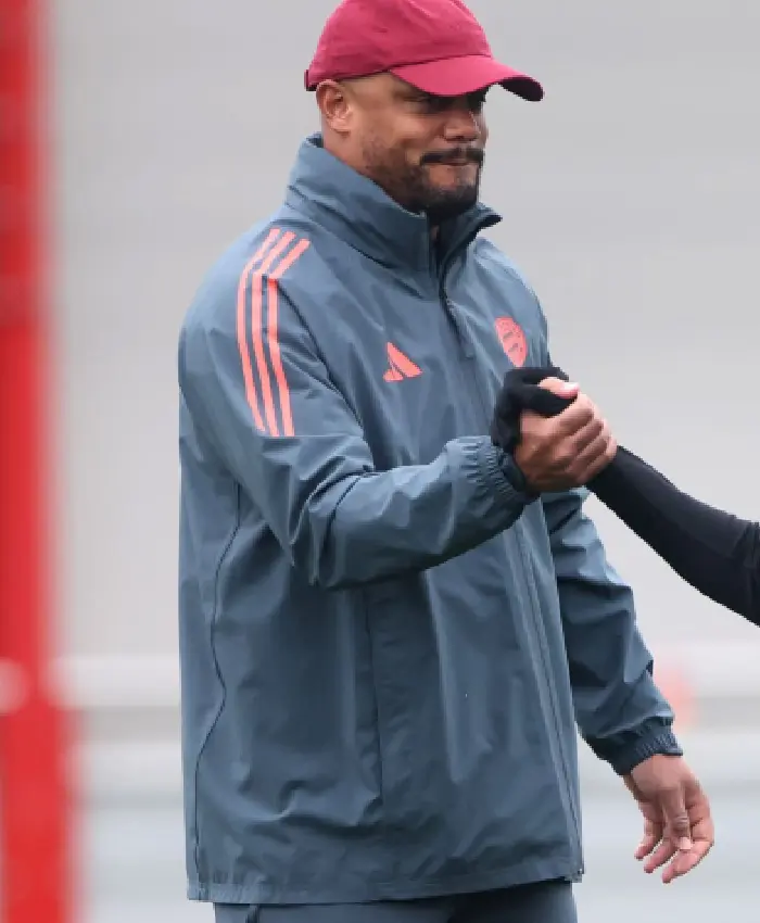 Adidas Bayern Munich Vincent Kompany Rain Jacket - Image 5