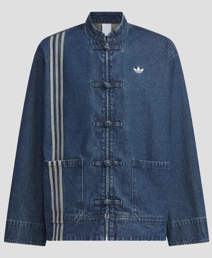 Adidas New Year Chinese Blue Denim Jacket