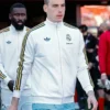 Adidas Real Madrid 25 And 26 White Track Jacket