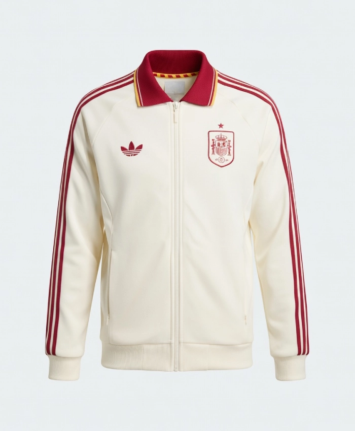 Adidas World Cup Sapin Away Anthem White And Red Track Jacket