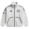Adidas X Audi Revolut F1 Team Engineers And Marketing White Fleece Track Jacket