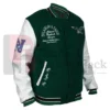 Aeropostale Philadelphia Eagles Green White Bomber Jacket