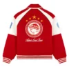 Aime Leon Dore Olympiacos F.C. UEFA Campions Leauge Red Varsity Jacket