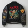 Akira X Dragon Ball Z Goku Black Varsity Jacket