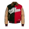 Akoo Hunt Club Prey Or Pray Varsity Letterman Jacket