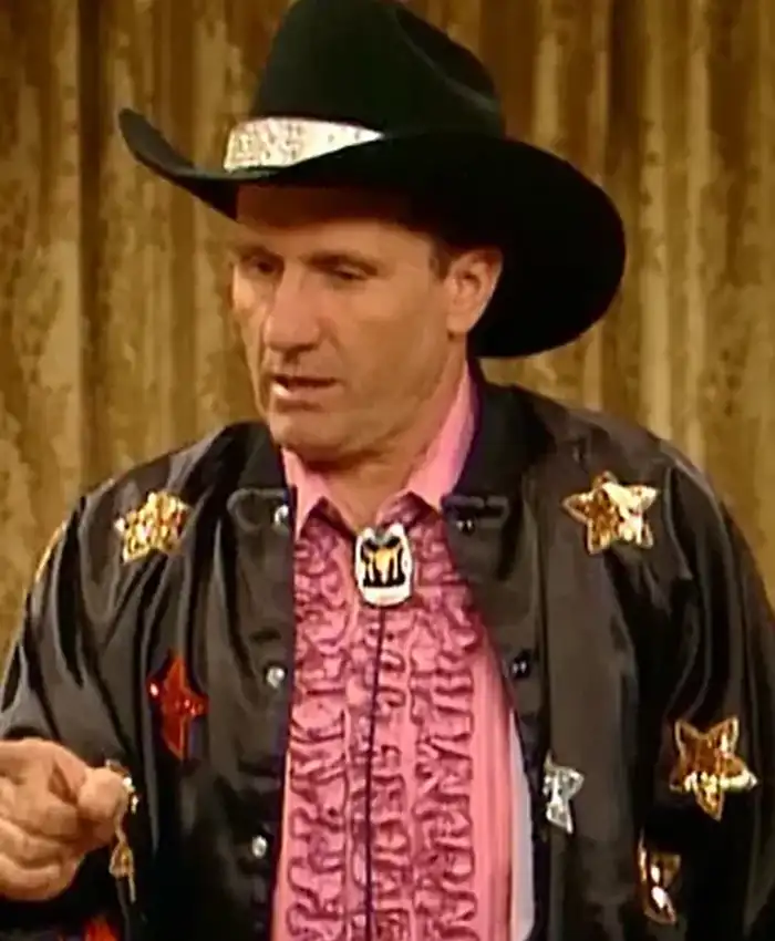 Al Bundy Married With Children Ed ONeill Satin Varsity Fringe Jacket