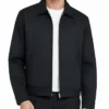Alan Ritchson Reacher S01 Black Jacket Mens