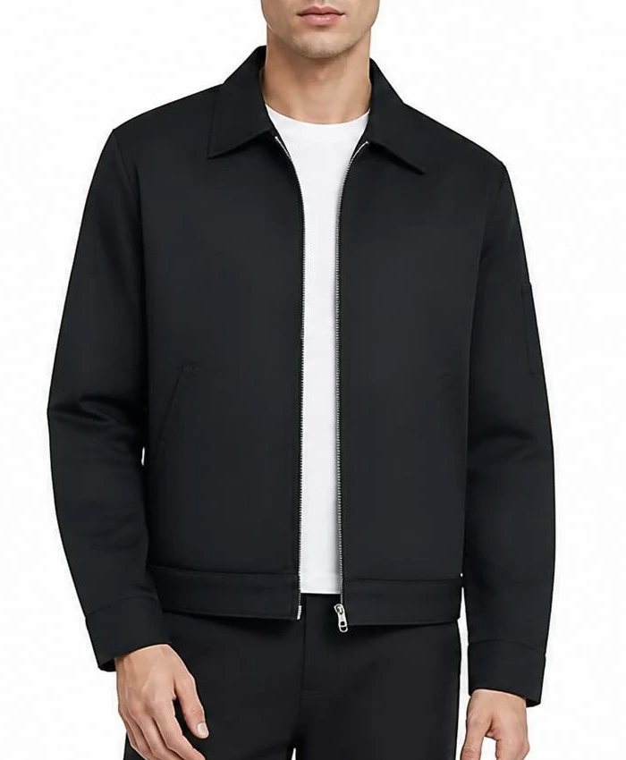 Alan Ritchson Reacher S01 Black Jacket Mens
