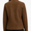 Alan Ritchson Reacher S03 Suede Leather Jacket Women