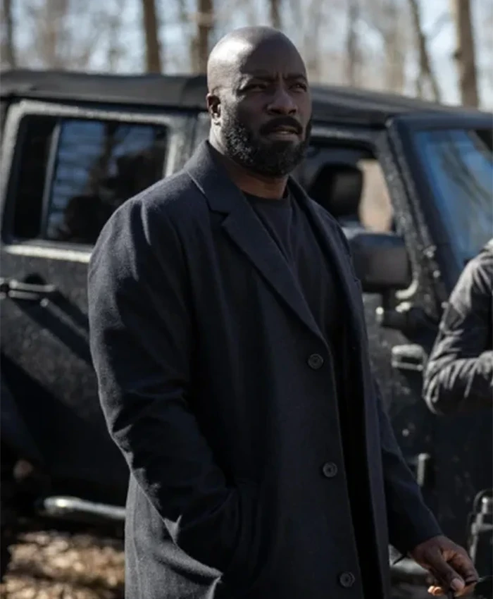 Alarum Mike Colter Black Coat