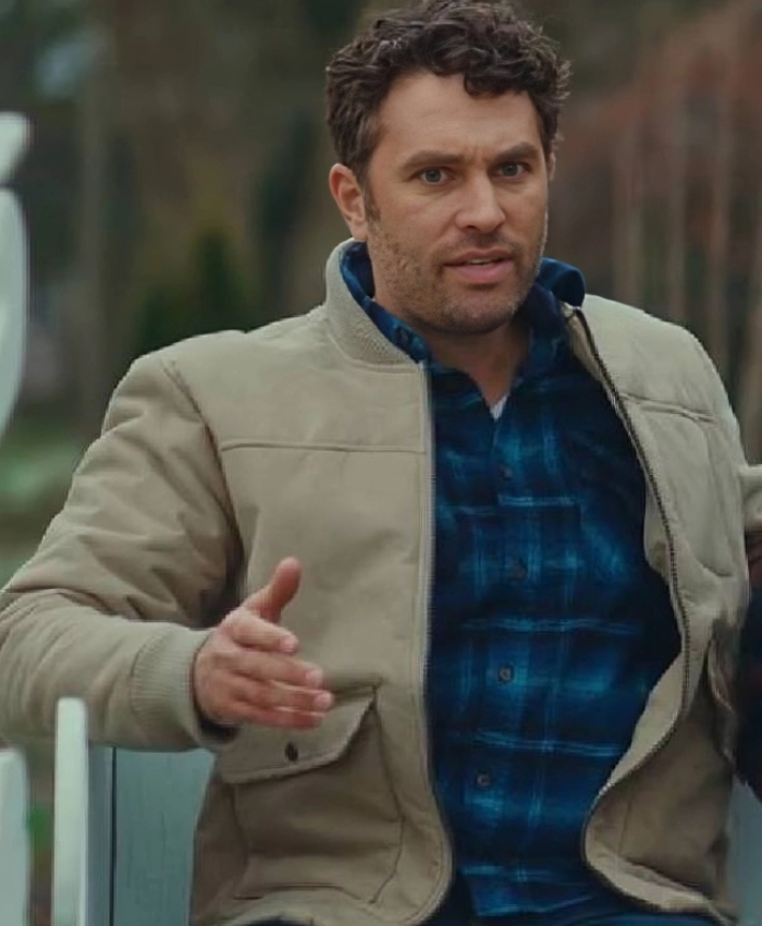 Alex Trumble Exes of Christmas Past 2025 Beige Jacket - Image 2