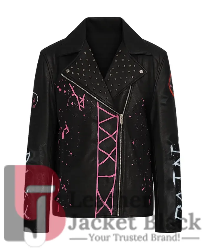 Alexa Bliss Friends 4 Ever Biker Leather Jacket