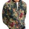 Alexander Nunez Small Achievable Goals S02 Tapestry Print Bomber Jacket