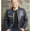 Alexi Hawley TV Series The Rookie S08 Blue Leather Jacket