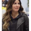 Alison Victoria Sin City Rehab Season 01 Black Leather Biker Jacket