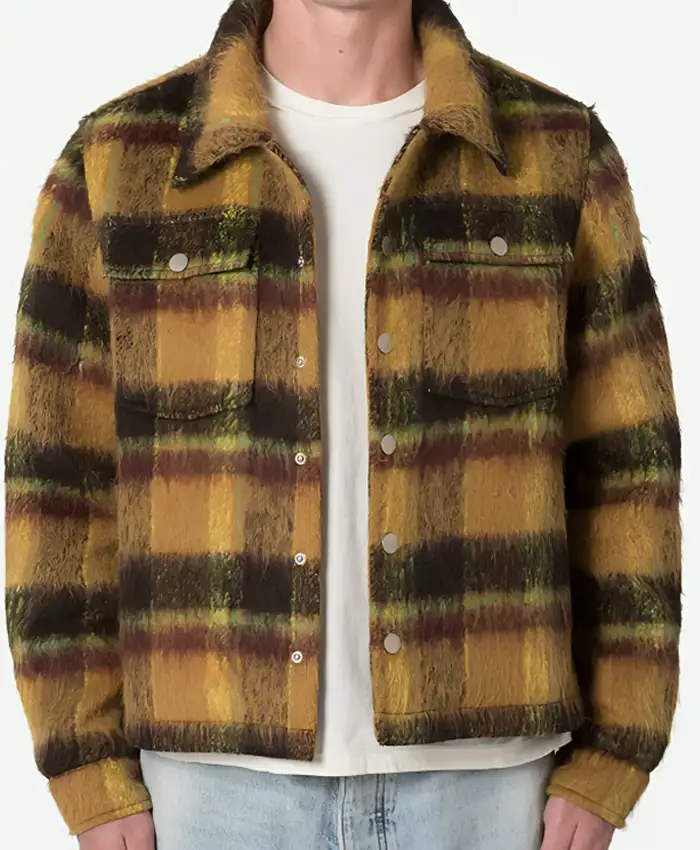 Alternative view of All American Homecoming Mitchell Edwards Wool Jacket
