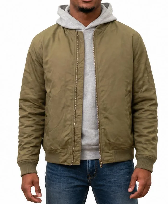 All American Nathaniel Logan McIntyre Bomber Jacket Mens