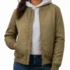 All American Nathaniel Logan McIntyre Bomber Jacket Womens