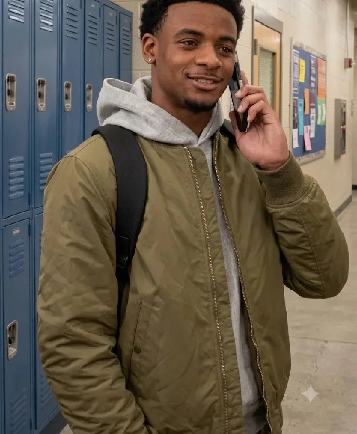 All American Nathaniel Logan McIntyre Bomber Jacket
