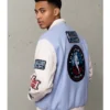 All Star 2026 Ligth Blue Varsity Jacket
